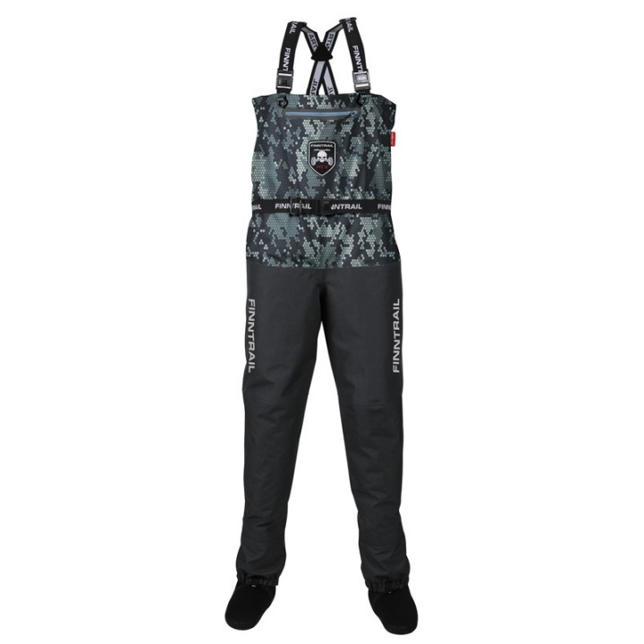 1525CamoGrey-XL Finntrail Waders Enduro Camo