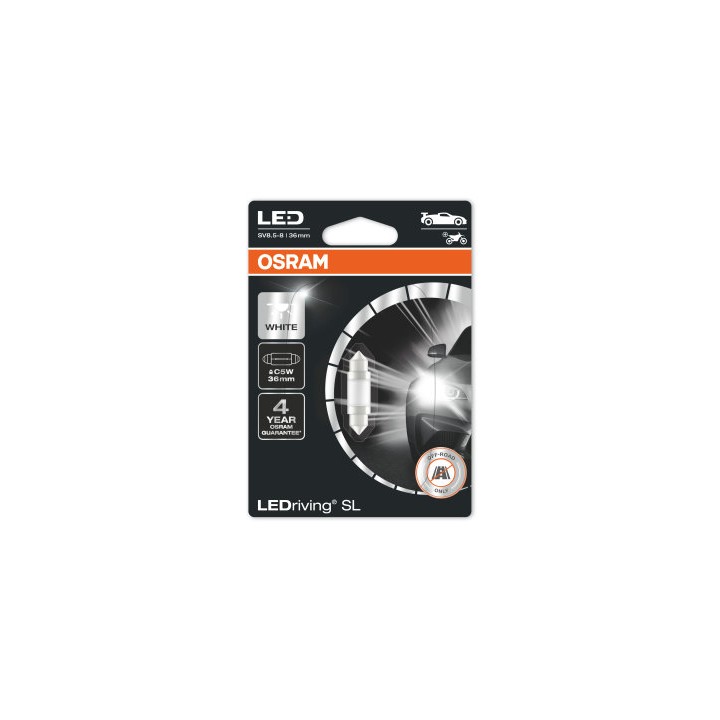 LEDriving PREMIUM Festoon  żarówka  C5W 12V 1,3W COOL WHITE 6000K