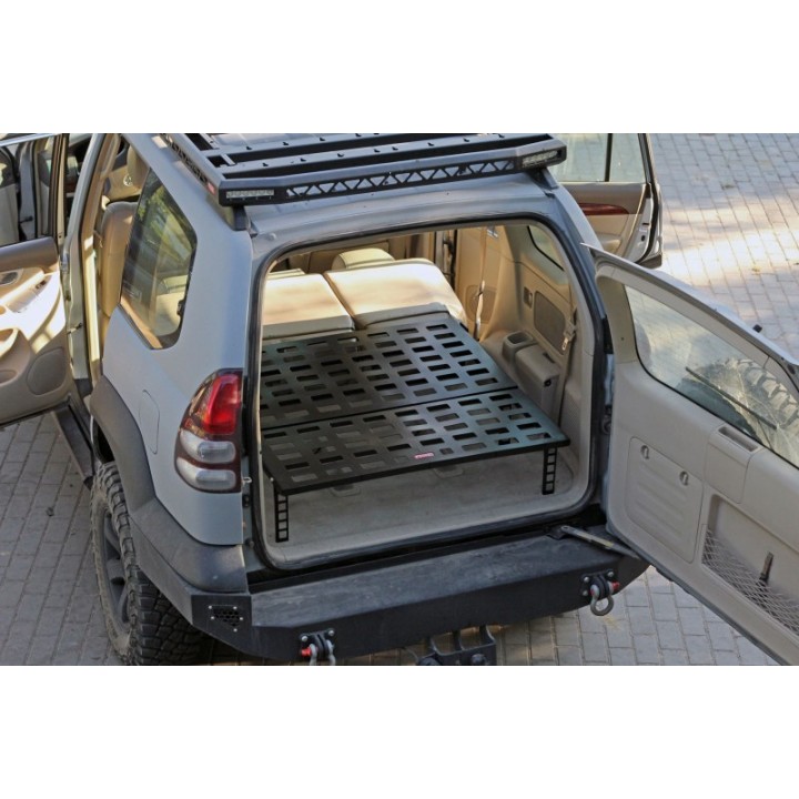 Zabudowa sypialna, rozkładana - Toyota Land Cruiser J120 - MorE 4x4