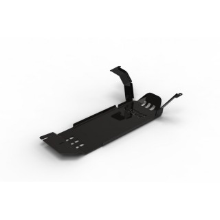 Jeep Wrangler JK 3.6 Pentastar 2011-2018 długa pełna osłona silnika i skrzyni biegów czarna