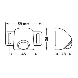 tylny reflektor LED 500lm