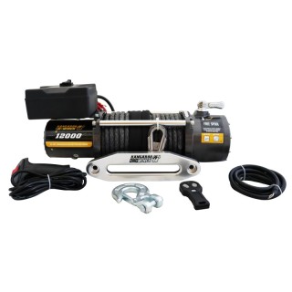 Wyciągarka Kangaroowinch K12000 12V z liną syntetyczną