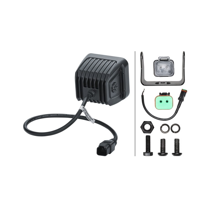 ZEST. 2SZT LAMP ROB. 3.2" DALEKI ZASIĘG BLACK SERIES 1FA 358 176-821