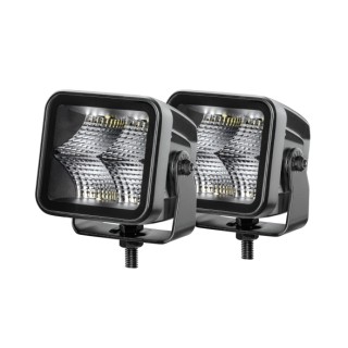 ZEST. 2SZT LAMP ROB. 3.2" BLISKI ZASIĘG BLACK SERIES 1FA 358 176-811