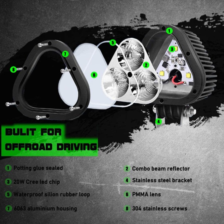 Lampa - szperacz LED 60W
