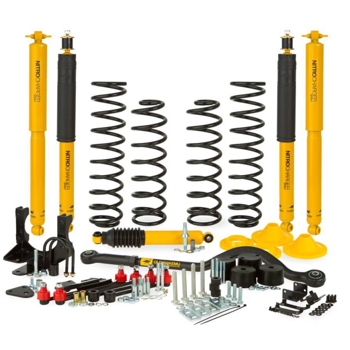 Old Man Emu OMEJK4 4" Lift zestaw zawieszenia 07-18 Jeep Wrangler JK V6 4D ARB