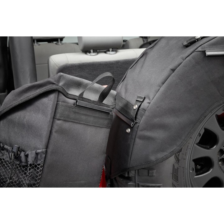 Bestop 54133-35 RoughRider Black Diamond Spare Tire Organizer for 30" - 33" Diameter Tire