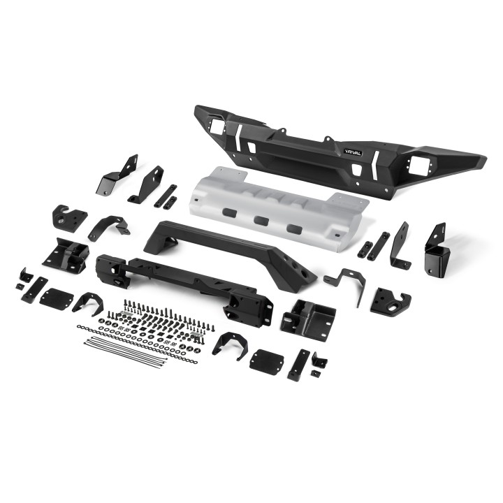 Alu Heavy Duty Winchbumper for Jeep Wrangler JK, J