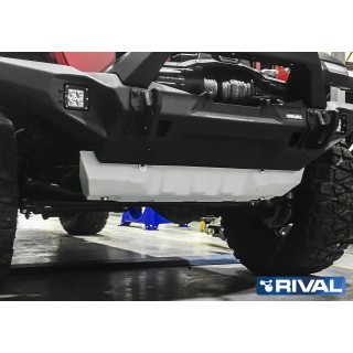 Rival - Jeep Wrangler - Steering Guard - 6mm Alloy