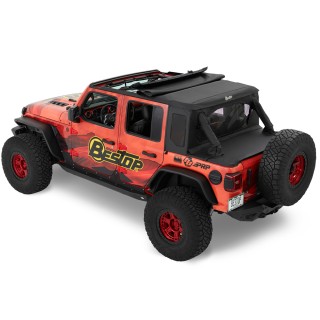 Bestop Trektop Halftop for 18-22 Jeep Wrangler JL Unlimited