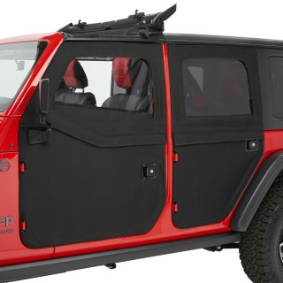 FULL 2-PIECE FABRIC DOORS JEEP 2020-2022 GLADIATOR 2018-2022 Wrangler JL