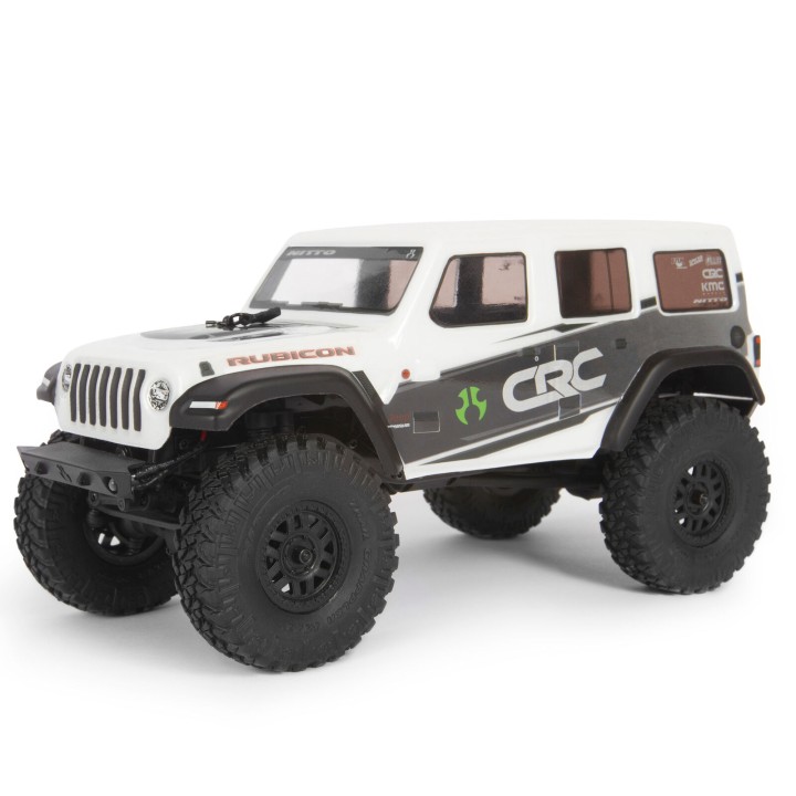 Axial SCX24 Jeep Wrangler JLU CRC 2019 V2 1:24 4WD RTR biały