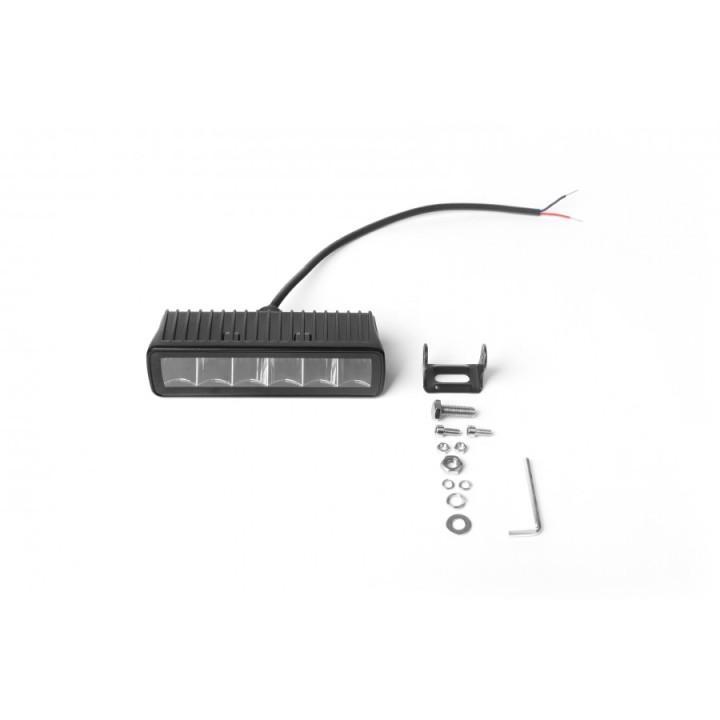 Lampa robocza 6xLED 12/24V  15,9x6,2 cm IP67 6,3"
