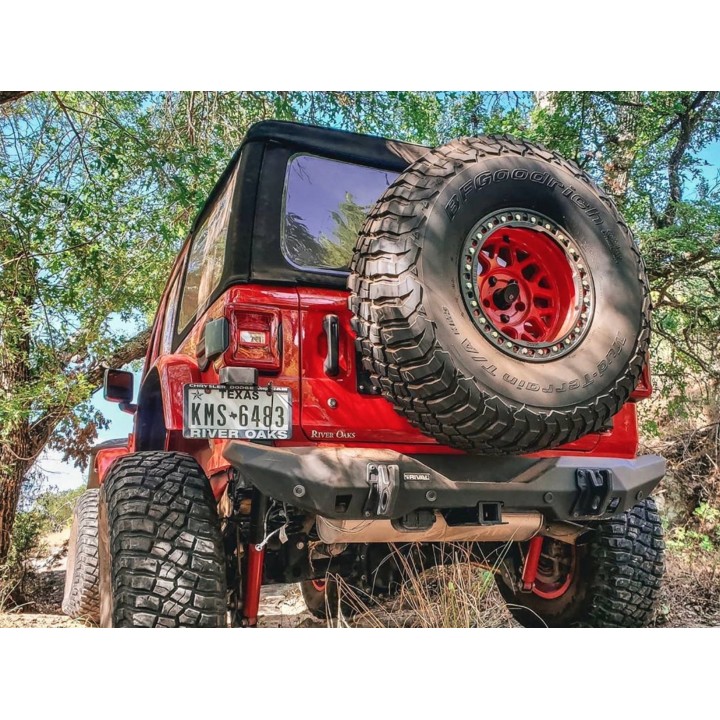 Rear Aluminum Stubby Bumper