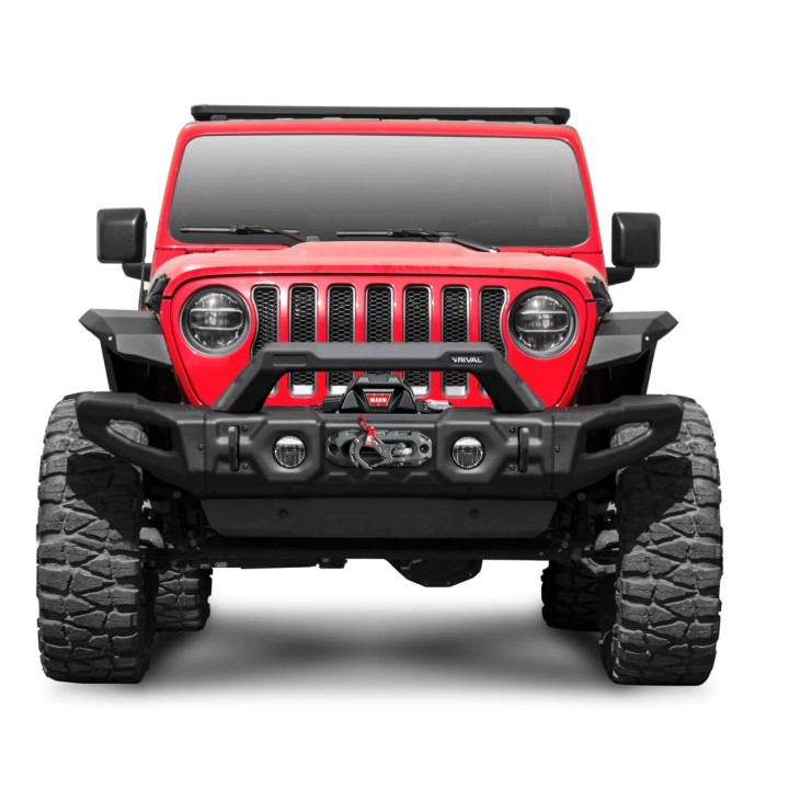 Front Modular Stamped Steel Full-Width Bumper