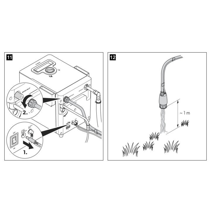 Kampa Geyser Gas powered hot water system