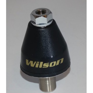 Wilson GUM DROP BLACK Głowica montażowa 3/8 cala HD ze złączem UHF dla Firestik / Wilson / K40 / Solarcon