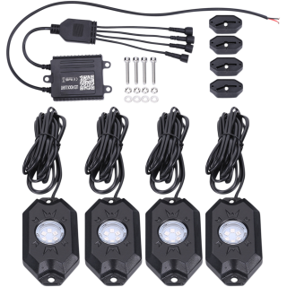 RGB & Bluetooth LED Rock Light Kit