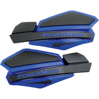 HANDGUARDS BLUE/BLACK