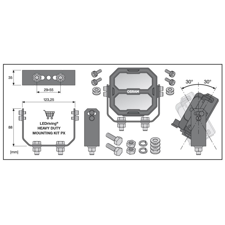 Cube PX Ultra-Wide Beam Osram 