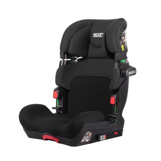 FOTELIK SPARCO SK800I CZARNY 9-36KG 9m-12lat