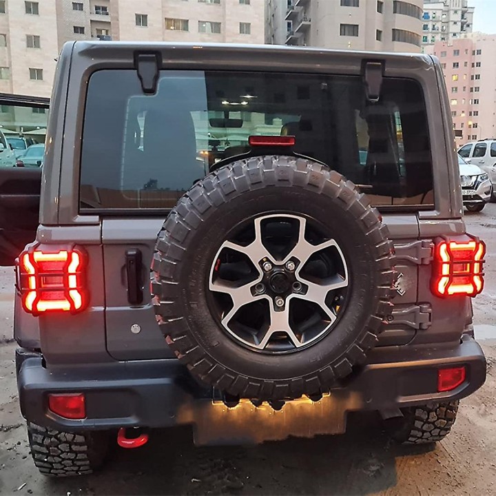 Osłona lamp tylnych Wrangler JL JLU z tworzywa