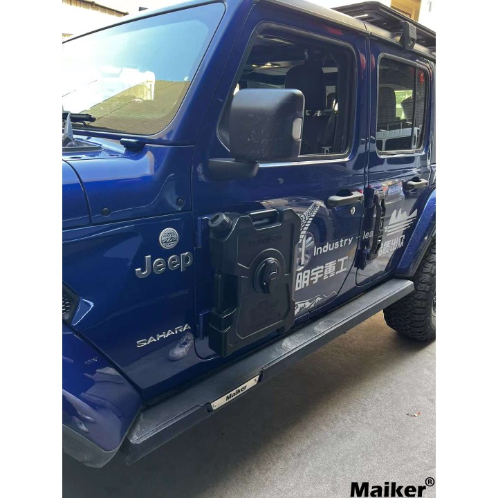 Maiker 9L Door Tank With Aluminum Bracket For Jeep Wrangler JKJL Accessories
