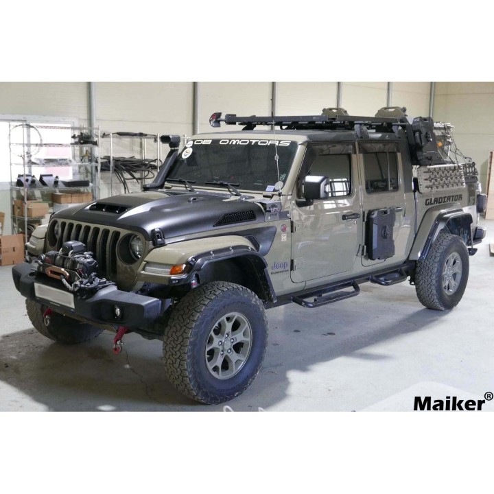 Maiker 9L Door Tank With Aluminum Bracket For Jeep Wrangler JKJL Accessories