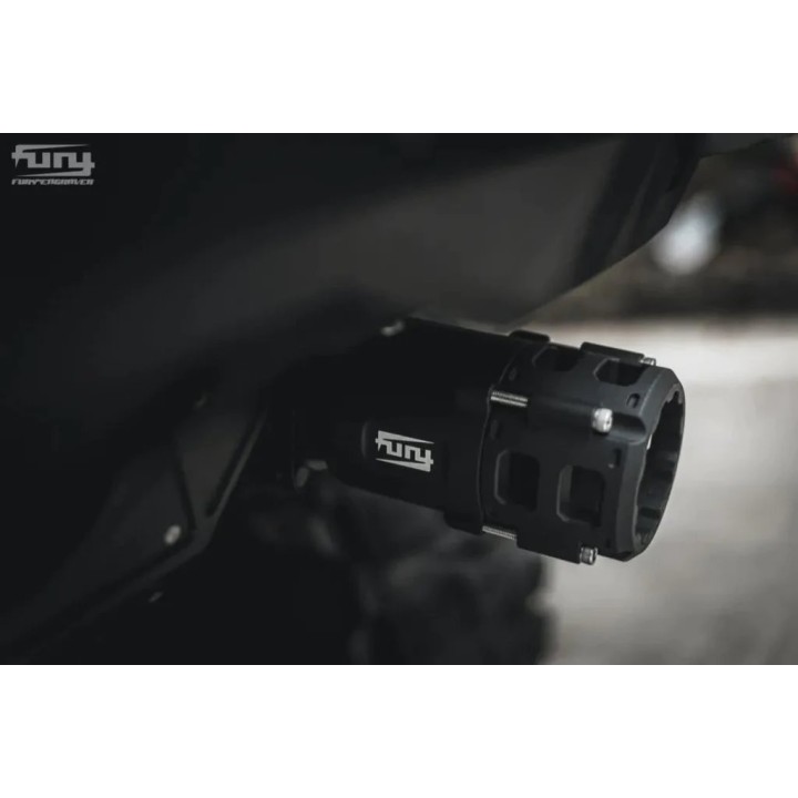 FURY ARMORY SERIES TAIL PIPE FOR JEEP WRANGLER JK JL MUFFLER TIP 4X4 OFFROAD AUTO ACCESSORIES