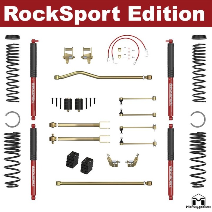 Jeep JT Gladiator 2.5" True Dual Rate Lift Kit RockSport Edition
