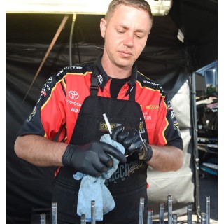 Rękawice Nitrylowe Warsztatowe Mechanix 5 Mil HD (10 sztuk) L