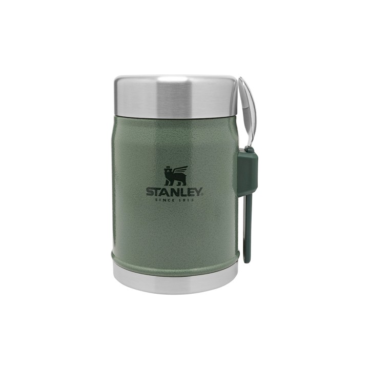 TERMOS OBIADOWY ZE SZTUĆCEM CLASSIC - 0,4 L HAMMERTONE GREEN / STANLEY