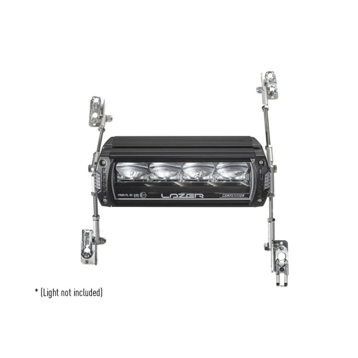 Universal single lamp mounting kit LAZER - for bonnet mounting - view 3