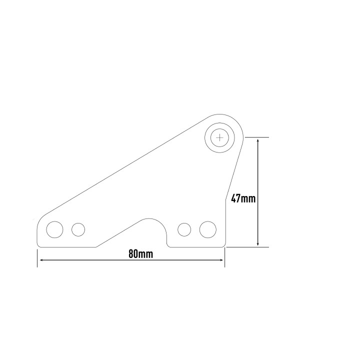 Light mounting kit LAZER roof (vehicles with roof rails)