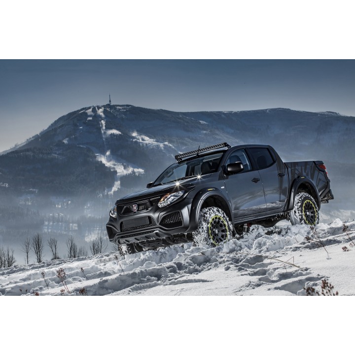 Light mounting kit LAZER roof (vehicles with roof rails)