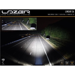 Lamp LAZER Linear 36 Double with mounting kit roof – Isuzu