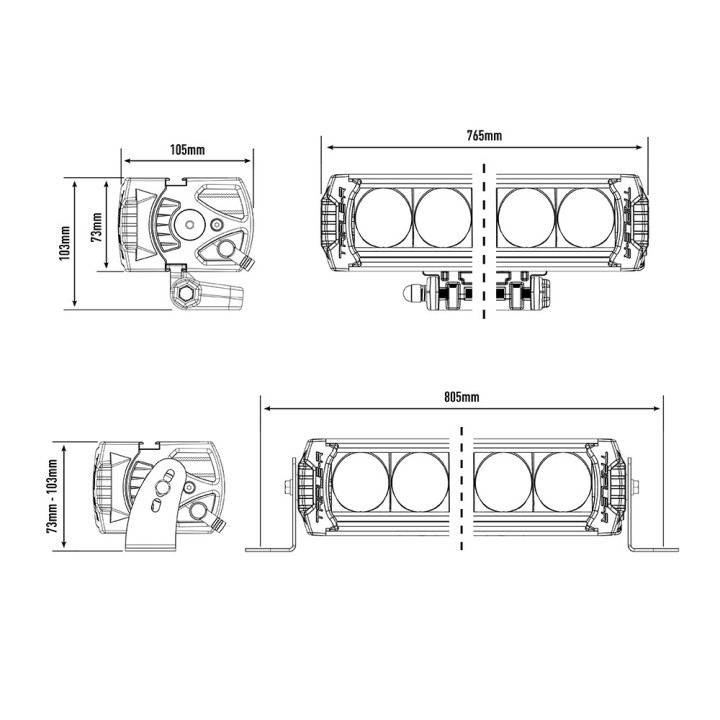 LAZER Triple-R 16 Elite (Gen2) – 18,040 lm – 1920 m