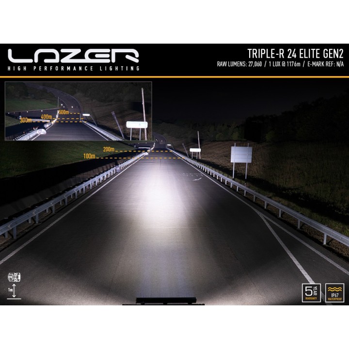 LAZER Triple-R 24 Elite (Gen2) – 27,060 lm – 2352 m