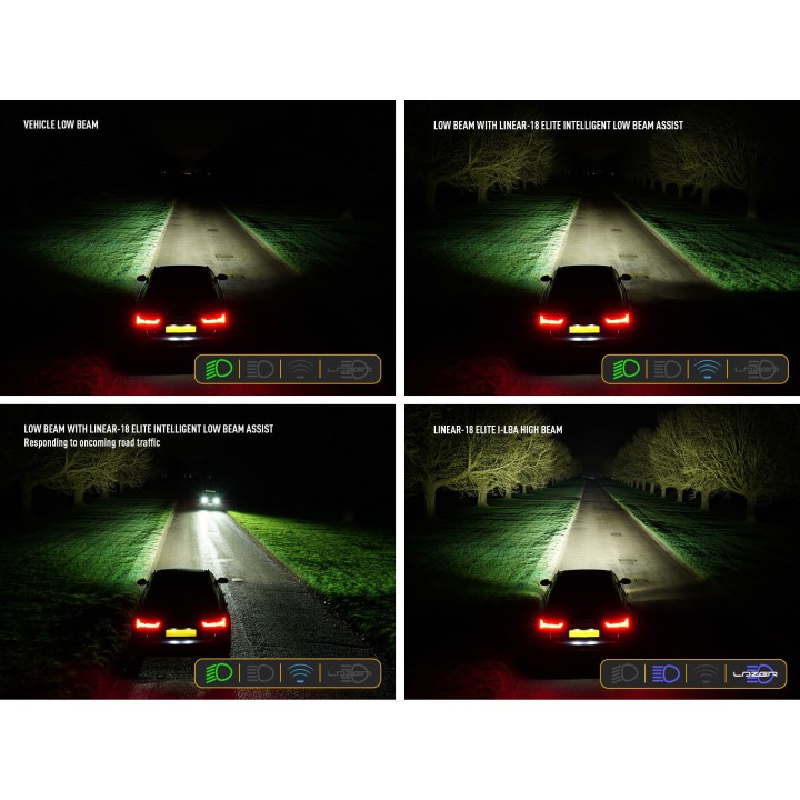 Kit with LAZER Linear 18 Elite i-LBA - Toyota RAV4 Hybrid