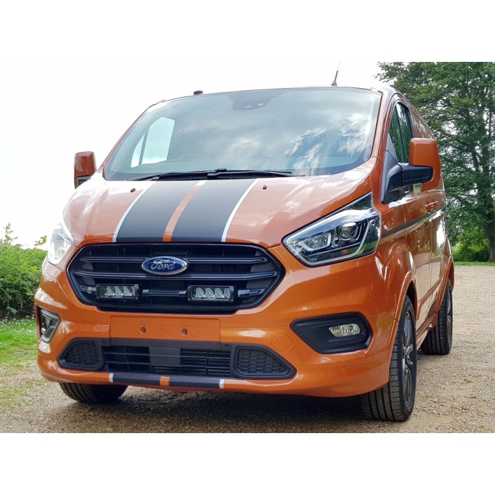 Kit of two LAZER TRIPLE-R 750 Elite (Gen2) with factory grille mounting system - Ford Transit Custom (2018 - 2023)