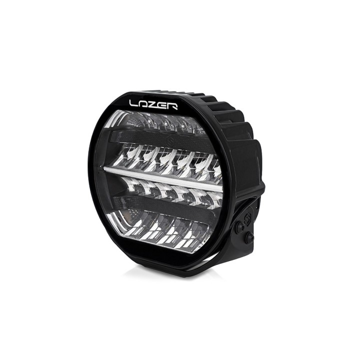 LAZER Sentinel 9'' Black with position lights – round LED