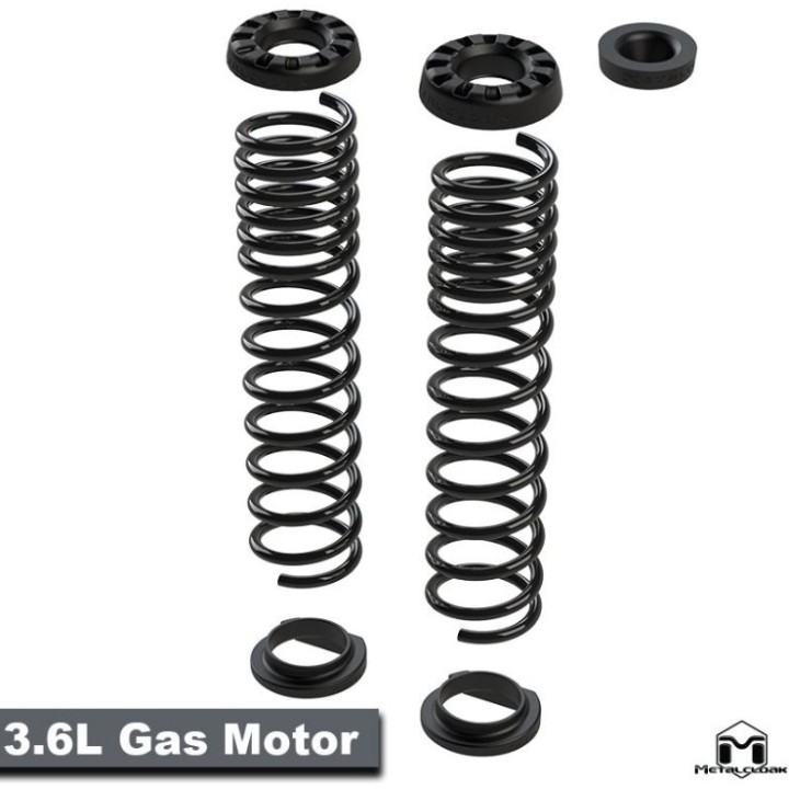 JL Wrangler 4 Door, 2.5"/ 2 Door 3.5" True Dual Rate Coils, Front
