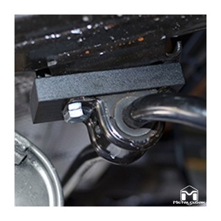 Jeep JL Wrangler Rear Offset Sway Bar Link Extension Kit, 12"