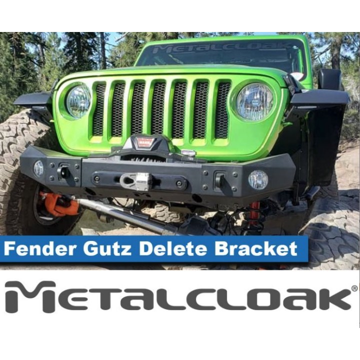 JL/JT Rubicon Fender Gutz Delete & Clearance Bracket