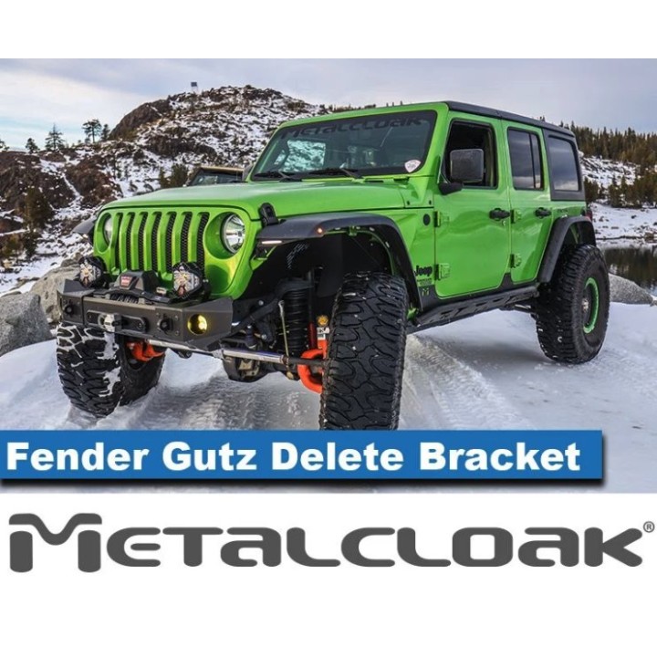 JL/JT Rubicon Fender Gutz Delete & Clearance Bracket
