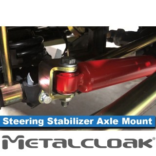 Steering Stabilizer - Axle Side Mount, JL/JT
