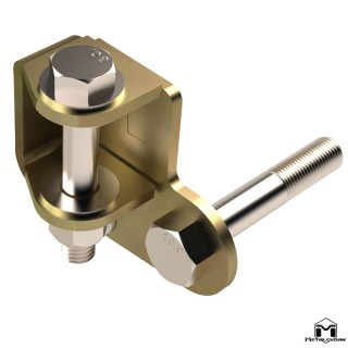 Steering Stabilizer - Axle Side Mount, JL/JT
