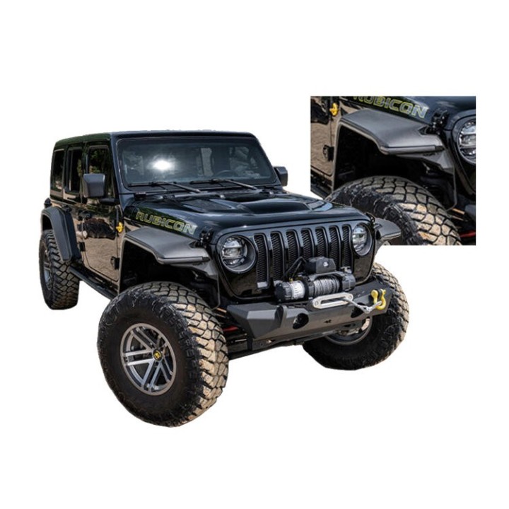 Front and rear fender flares RealTruck Bushwacker HyperForm - view 8