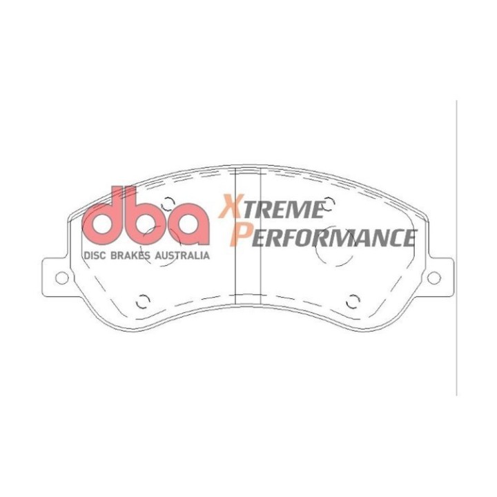 Zestaw hamulcowy przód DBA T3 4000 Xtreme Performance