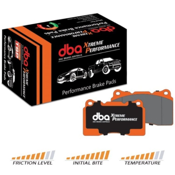 Zestaw hamulcowy tył DBA T3 4000 Xtreme Performance